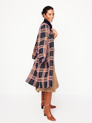 Boden Brown Button Shoulder Knitted Dress - Image 4 of 6