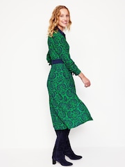 Boden Green Kate Midi Shirt Dress - Image 4 of 5