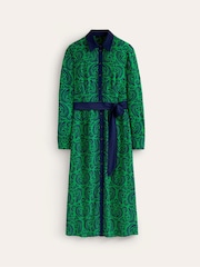 Boden Green Kate Midi Shirt Dress - Image 5 of 5