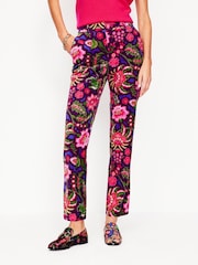 Boden Pink Kew Velvet Trousers - Image 4 of 5