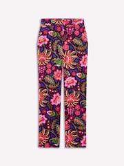 Boden Pink Kew Velvet Trousers - Image 5 of 5