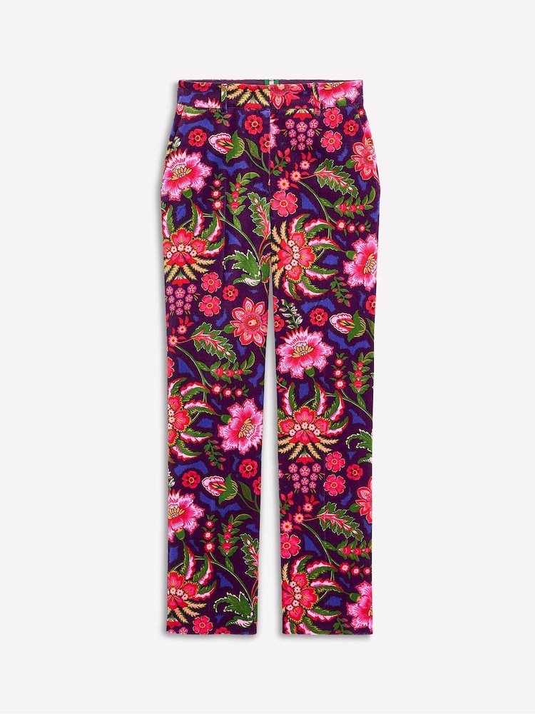 Boden Pink Kew Velvet Trousers - Image 5 of 5