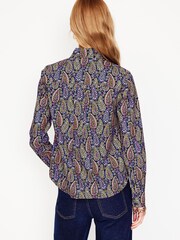 Boden Blue Sienna Cotton Shirt - Image 3 of 5