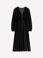 Boden Black Jocelyn Velvet Tea Dress - Image 5 of 5
