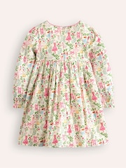 Vestido fruncido agradable de ballet 100 % algodón Bess de Boden - Imagen 2 de 3