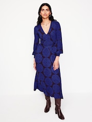 Boden Purple Daphne Jersey Maxi Dress - Image 4 of 5