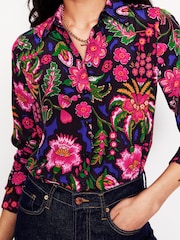 Boden Pink Sienna Silk Shirt - Image 2 of 6