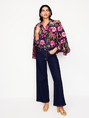 Boden Pink Sienna Silk Shirt - Image 4 of 6