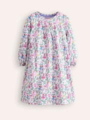 Boden Cream Printed Long Sleeved Ballet Nightie - Image 1 of 3