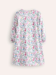 Boden Cream Printed Long Sleeved Ballet Nightie - Image 2 of 3
