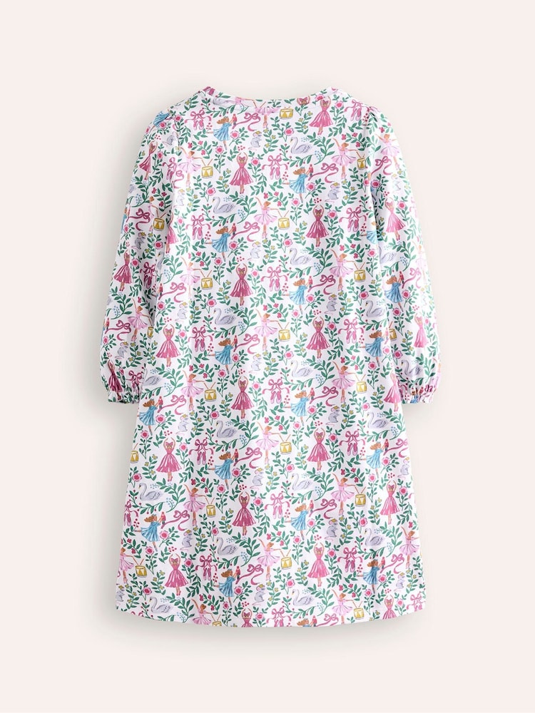 Boden Printed Long Sleeved Ballet Nightie - Imagen 2 de 3 Boden Printed Long Sleeved Ballet Nightie - Imagen 2 de 3