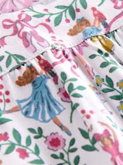Boden Cream Printed Long Sleeved Ballet Nightie - Image 3 of 3