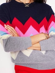 Boden Blue Lydia Cashmere Jumper - Image 5 of 7