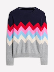 Boden Blue Lydia Cashmere Jumper - Image 6 of 7