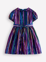 Boden Metallic Smocked Party Dress - Image 2 of 3