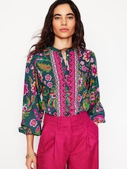 Boden Green Theodora Blouse - Image 1 of 5