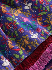 Boden Blue Peggy Co-ord Nutcracker Festive Party Dress - Image 4 of 4