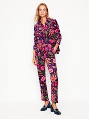 Boden Pink Velvet Marylebone Blazer - Image 4 of 6