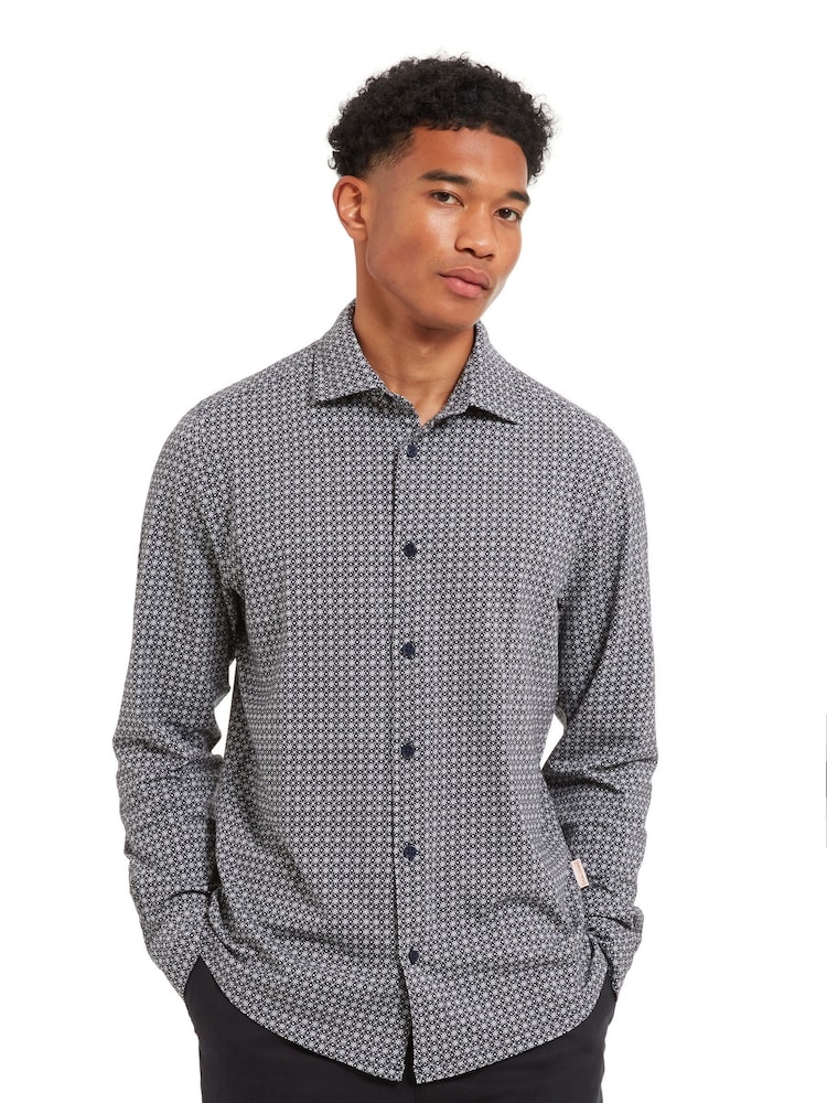 Sealskinz Blue Halvergate Stretch Shirt - Image 1 of 6