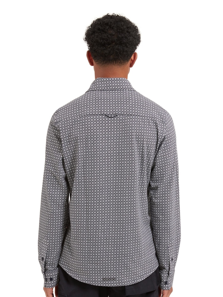 Sealskinz Blue Halvergate Stretch Shirt - Image 2 of 6