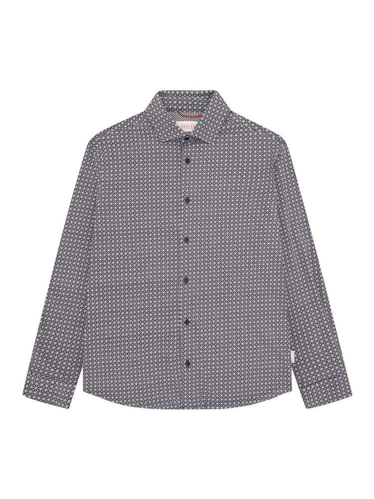 Sealskinz Blue Halvergate Stretch Shirt - Изображение 6 из 6 Sealskinz Blue Halvergate Stretch Shirt - Изображение 6 из 6