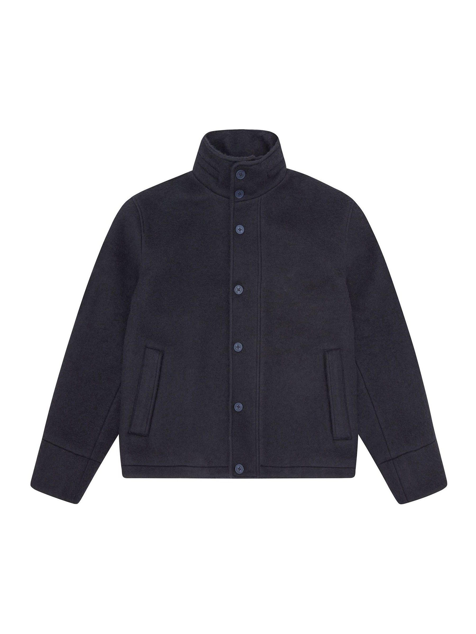 Buy Sealskinz Blue Shelfanger Boiled Wool Jacket from the