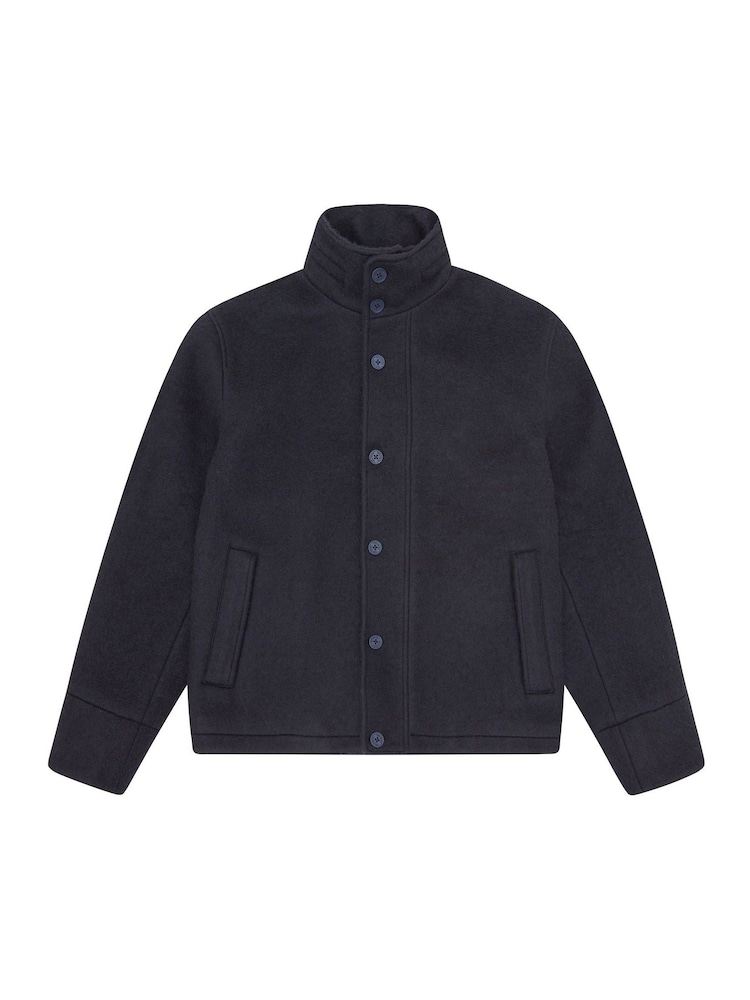 Sealskinz Blue Shelfanger Boiled Wool Jacket - Image 6 of 6