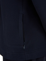 Sealskinz Blue Forncett Long Sleeve Top with Half Zip - Image 4 of 6