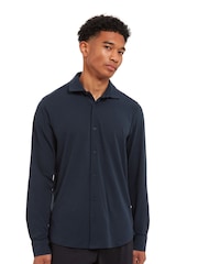 Sealskinz Blue Halvergate Stretch Shirt - Image 1 of 6