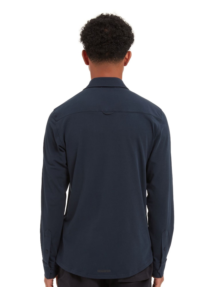 Sealskinz Blue Halvergate Stretch Shirt - Image 2 of 6