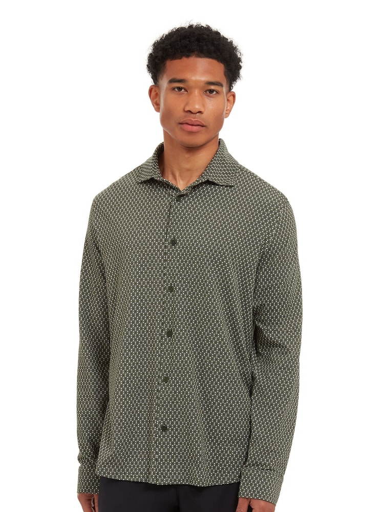 Sealskinz Green Halvergate Stretch Shirt - Image 1 of 6