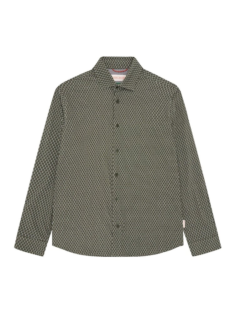 Sealskinz Green Halvergate Stretch Shirt - Image 6 of 6