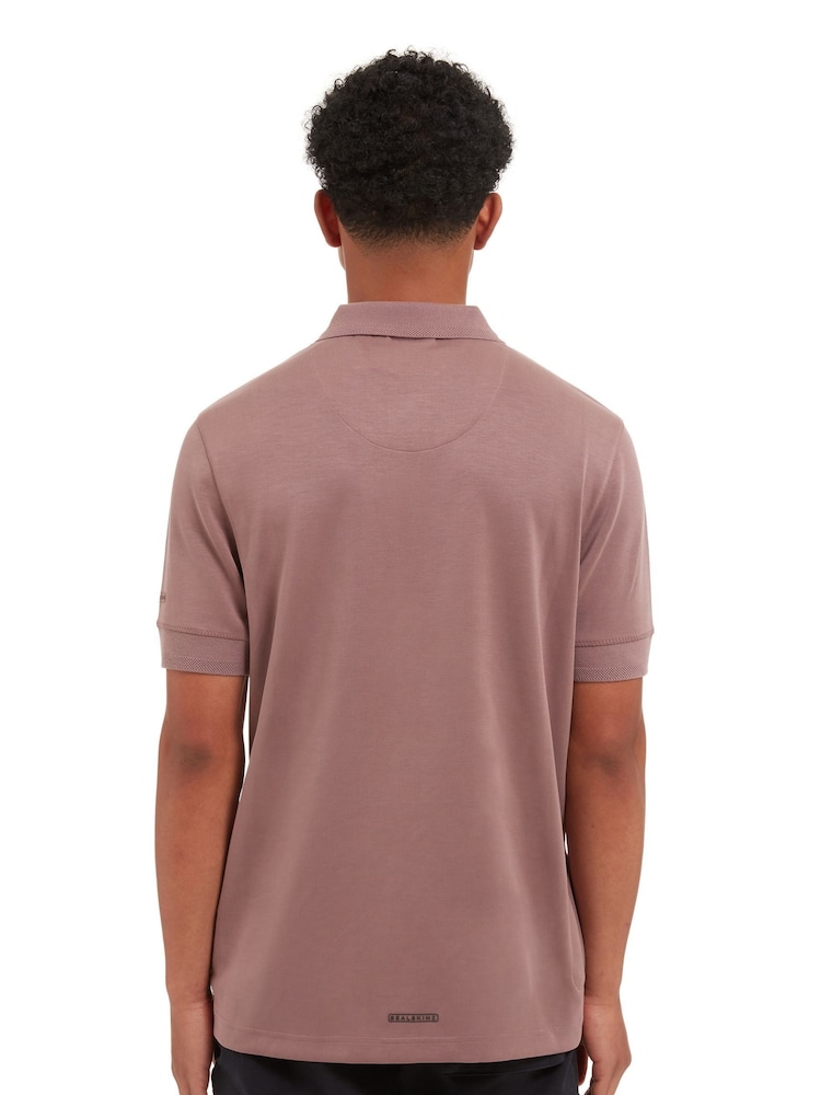 Sealskinz Purple Roydon Soft Touch Polo Shirt - Image 2 of 6