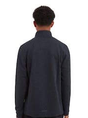 Sealskinz Blue Fakenham Water Repellent Buttoned Funnel Neck Sweatshirt - Image 2 of 6