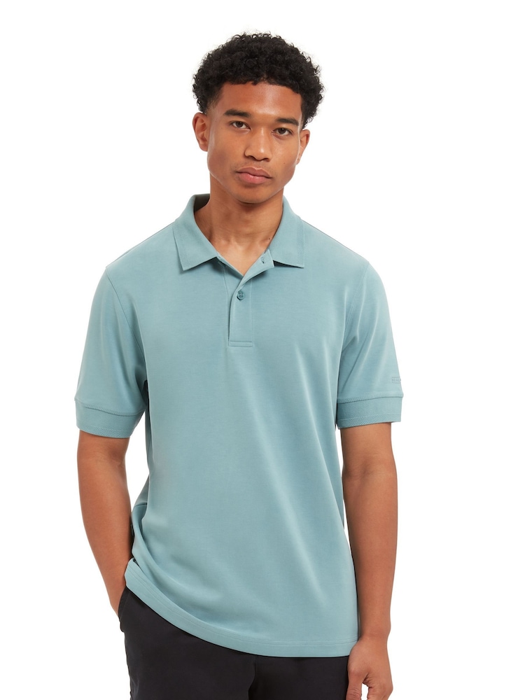 Sealskinz Green Roydon  Soft Touch Polo Shirt - Image 1 of 6