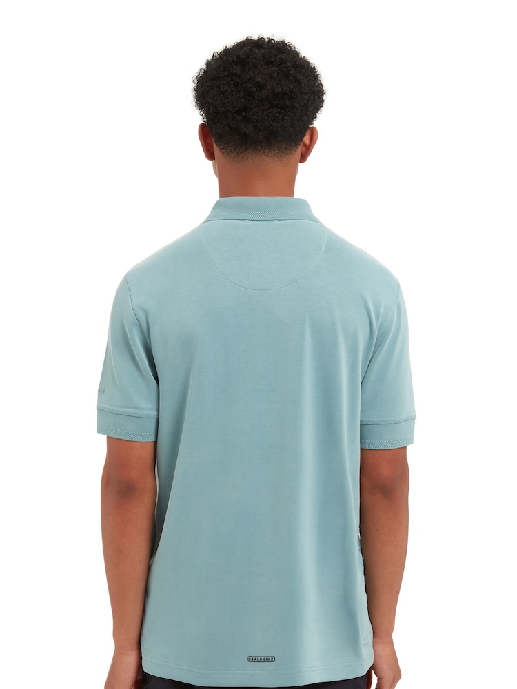 Sealskinz Green Roydon  Soft Touch Polo Shirt - Image 2 of 6