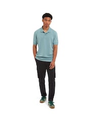Sealskinz Green Roydon  Soft Touch Polo Shirt - Image 5 of 6