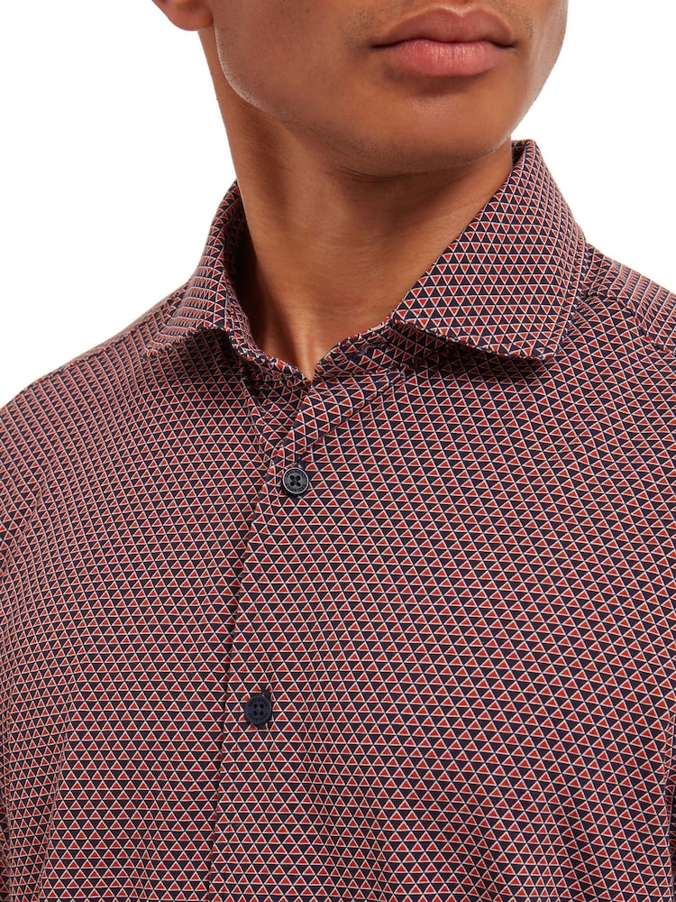 SEALSKINZ Portocaliu Halvergate Mulați/Elastici Cămăși - Image 4 of 6