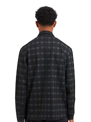 Snettisham Stretch Check Jersey Knitted Overshirt - Image 2 of 6
