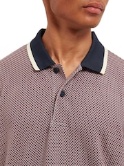 Sealskinz Orange Dersingham Soft Touch Printed Polo Shirt - صورة 4 من 6