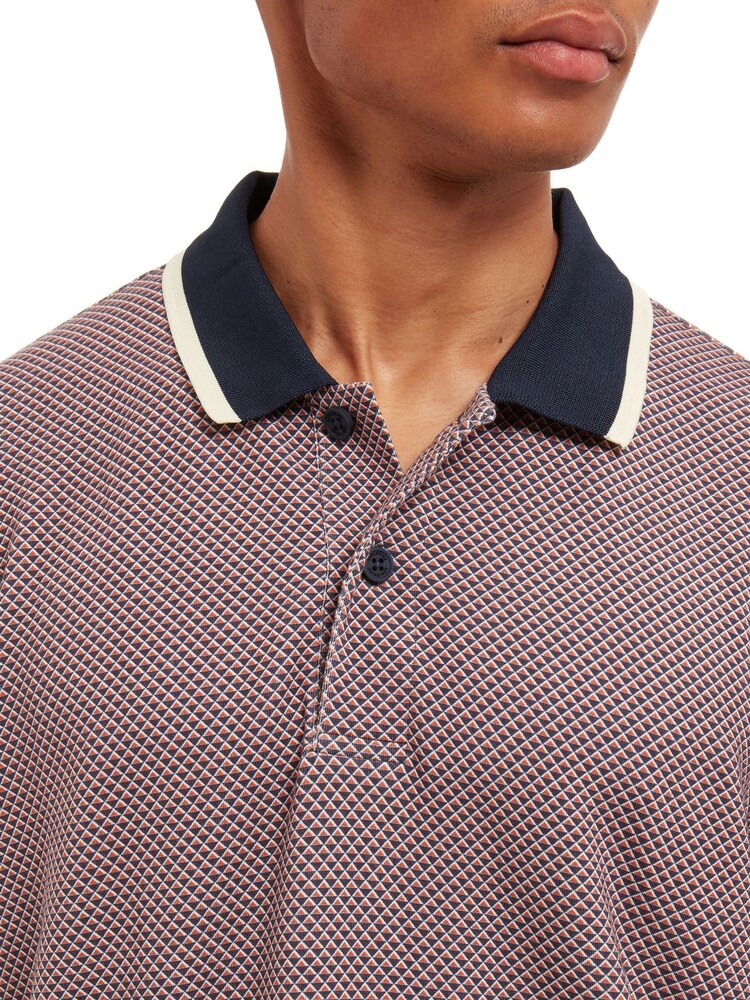 SEALSKINZ Oranssi Dersingham Soft Touch painettu Pikeepaidat - Image 4 of 6