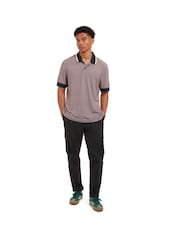 Sealskinz Orange Dersingham Soft Touch Printed Polo Shirt - صورة 5 من 6