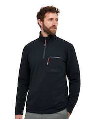 Sealskinz Blue Bunwell Water Repellent 1/2 Zip Funnel Neck Sweatshirt - Изображение 1 из 6