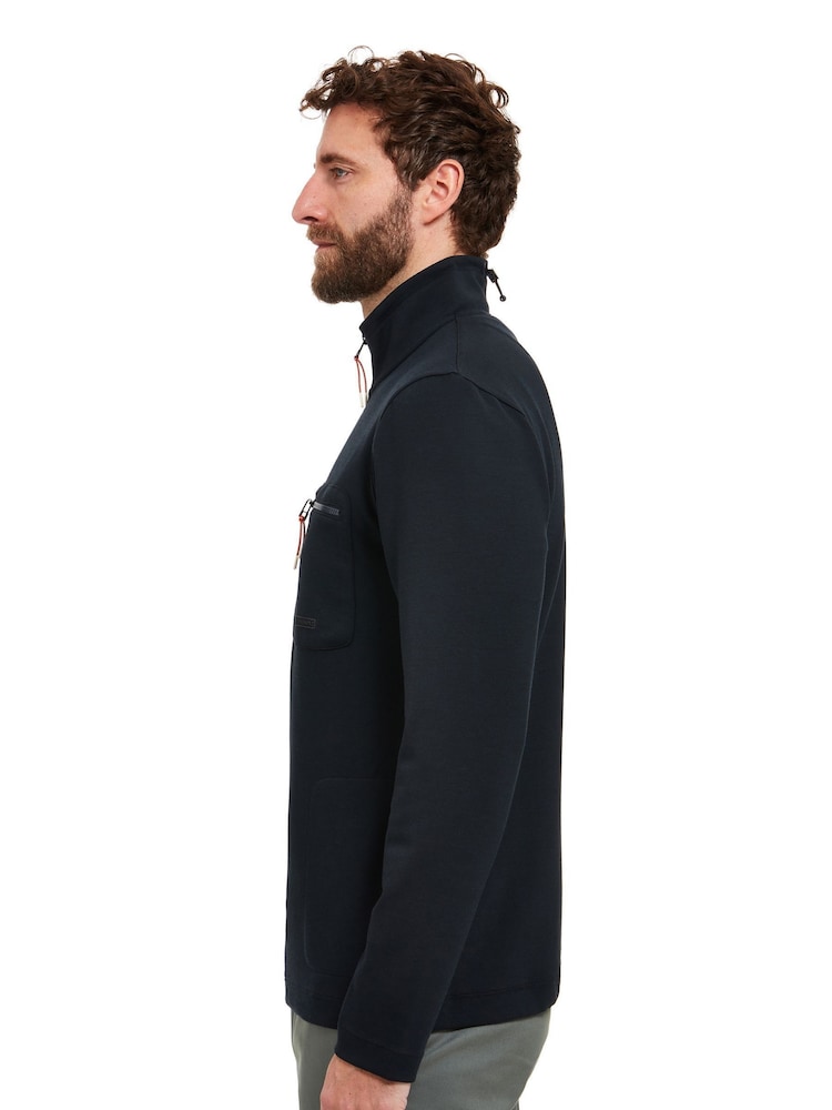 Sealskinz Blue Bunwell Water Repellent 1/2 Zip Funnel Neck Sweatshirt - Изображение 2 из 6 Sealskinz Blue Bunwell Water Repellent 1/2 Zip Funnel Neck Sweatshirt - Изображение 2 из 6