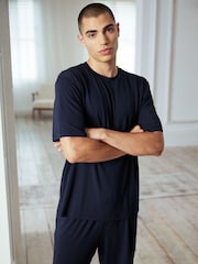 Chelsea Peers TENCEL™ Modal Short Crew Neck Pyjama Set - Imagen 4 de 8