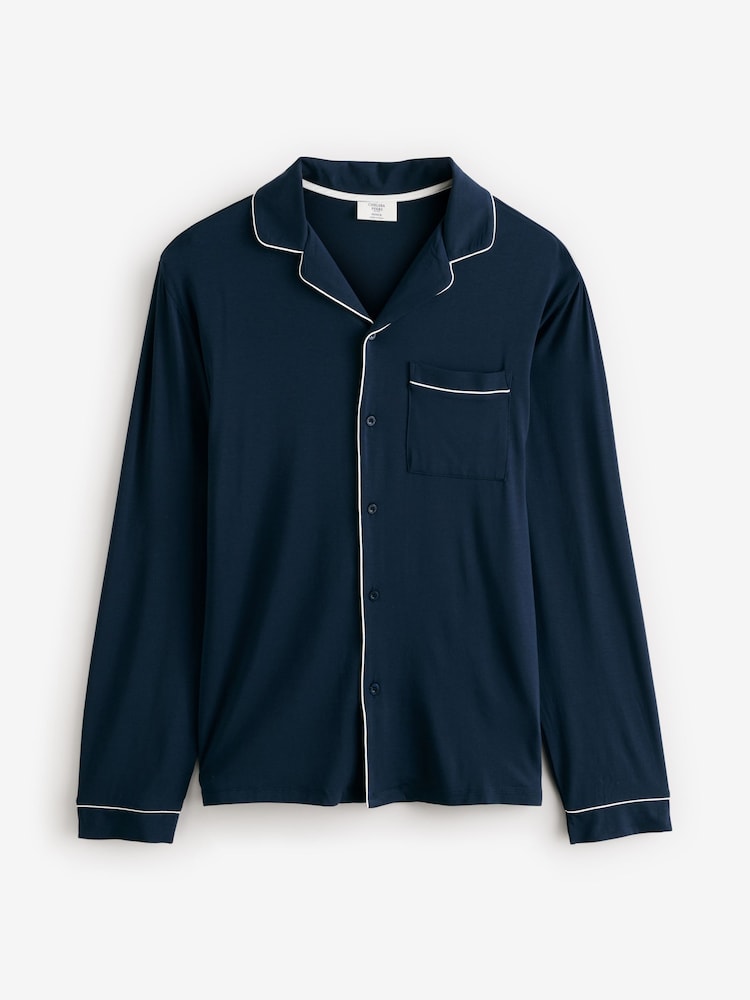 Chelsea Peers TENCEL™ Modal Long Button Up Pyjama Set - Imagen 2 de 6