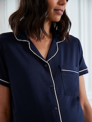 Chelsea Peers Maternity TENCEL™ Modal Short Button Up Pyjamas Set - Imagen 3 de 4