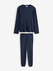 Chelsea Peers TENCEL™ Modal Long Crew Neck Pyjama Set - Imagen 6 de 8