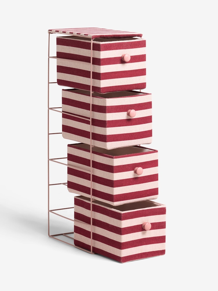 Stripe Fabric Storage Drawers - Imagen 6 de 6