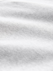 Grey Marl Cotton-Rich Jersey Zip Up Hoodie - Image 8 of 8